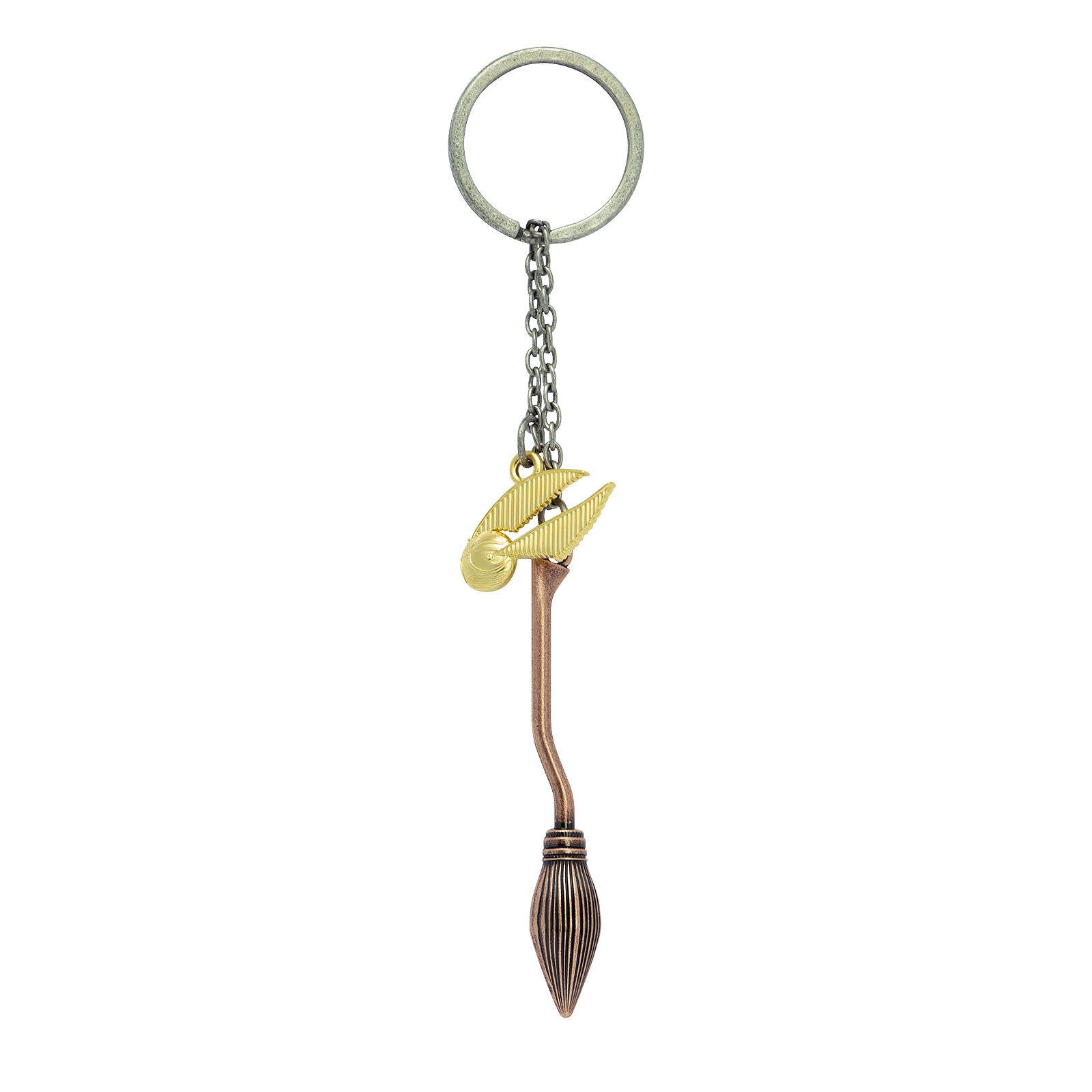 Productafbeelding Harry Potter - Nimbus & Gouden Snaai Sleutelhanger