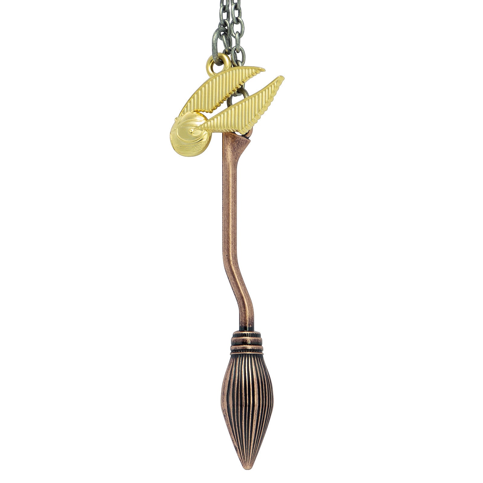 Productafbeelding Harry Potter - Nimbus & Gouden Snaai Sleutelhanger