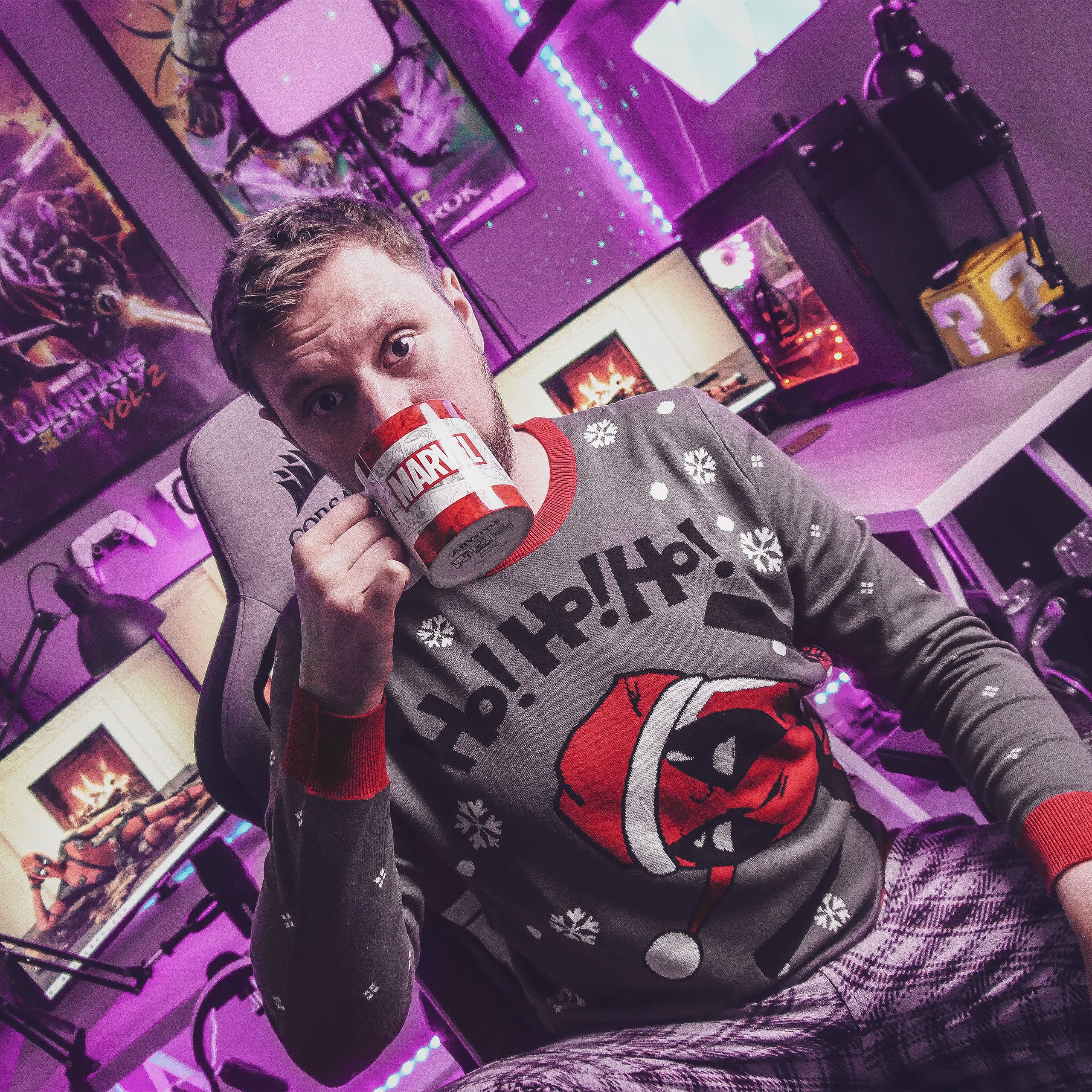Productafbeelding Deadpool - Ho! Ho! Ho! Gebreide trui