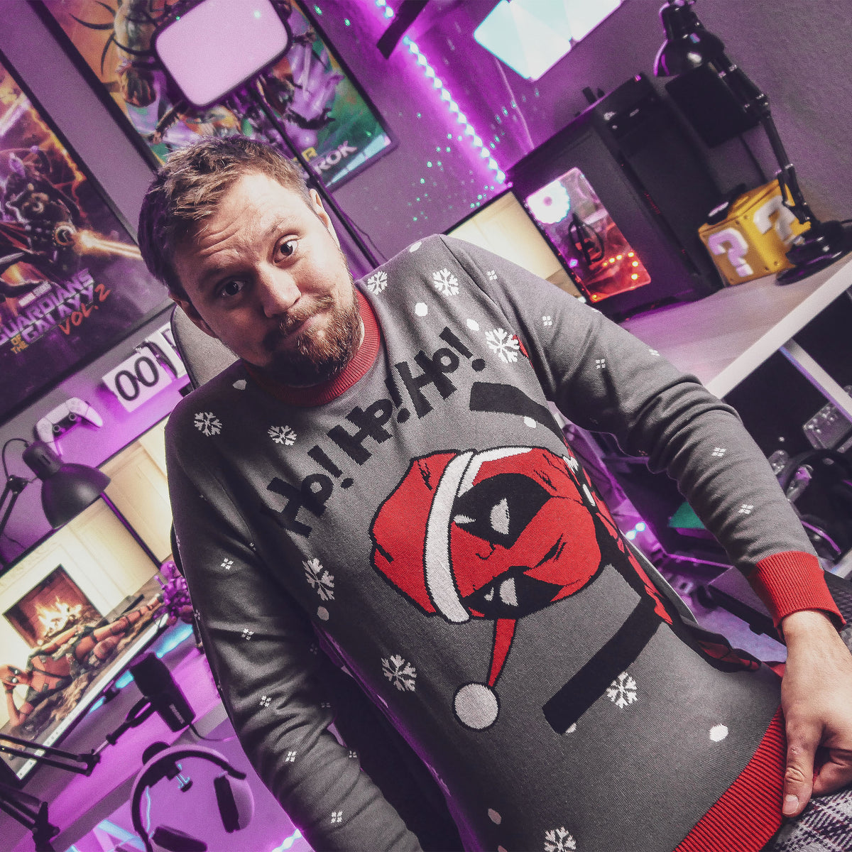 Productafbeelding Deadpool - Ho! Ho! Ho! Gebreide trui