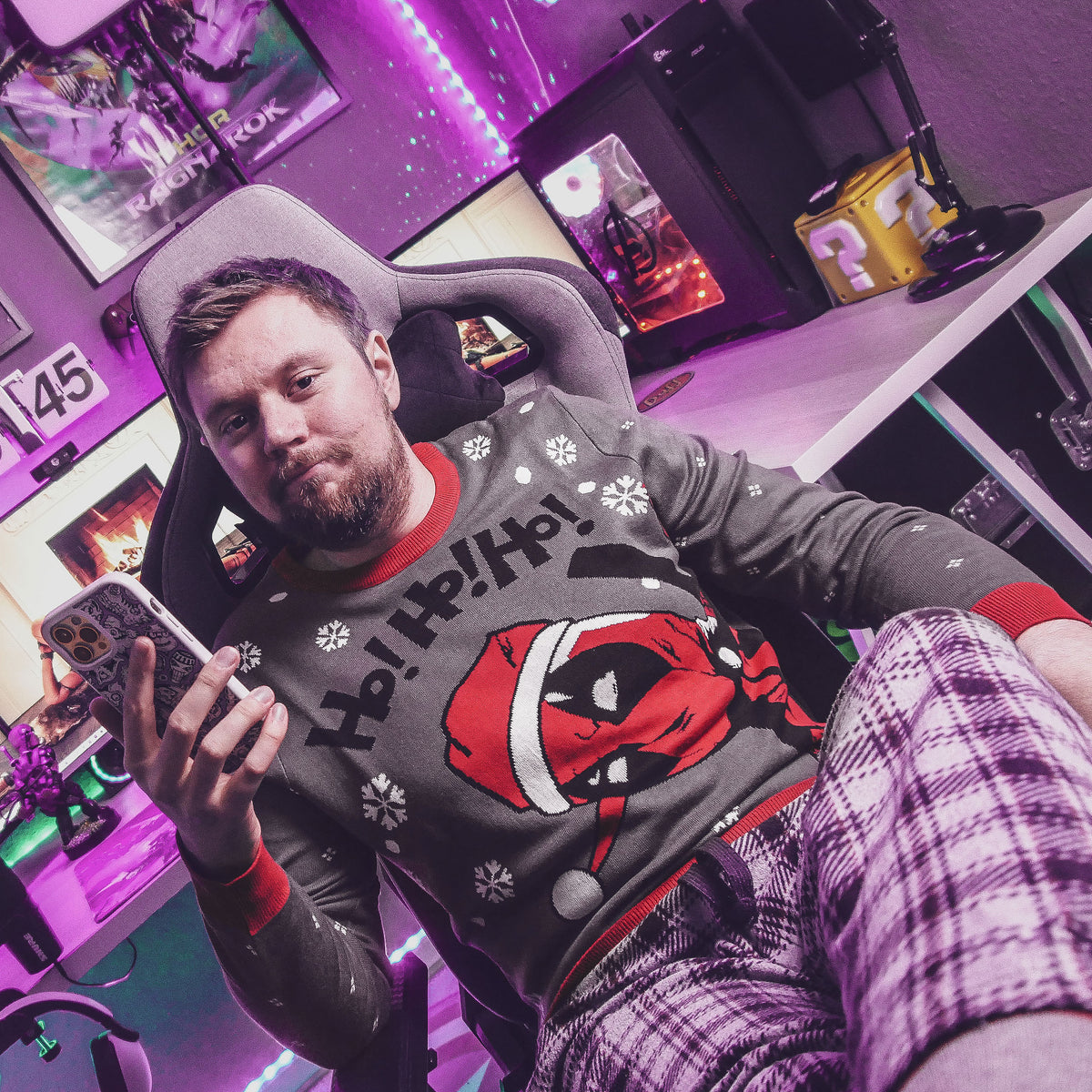 Productafbeelding Deadpool - Ho! Ho! Ho! Gebreide trui