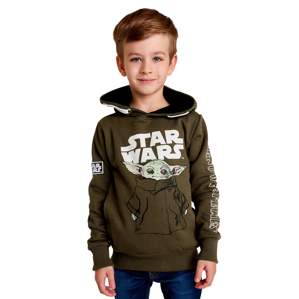 Productafbeelding Grogu Kinder Hoodie Groen - Star Wars The Mandalorian