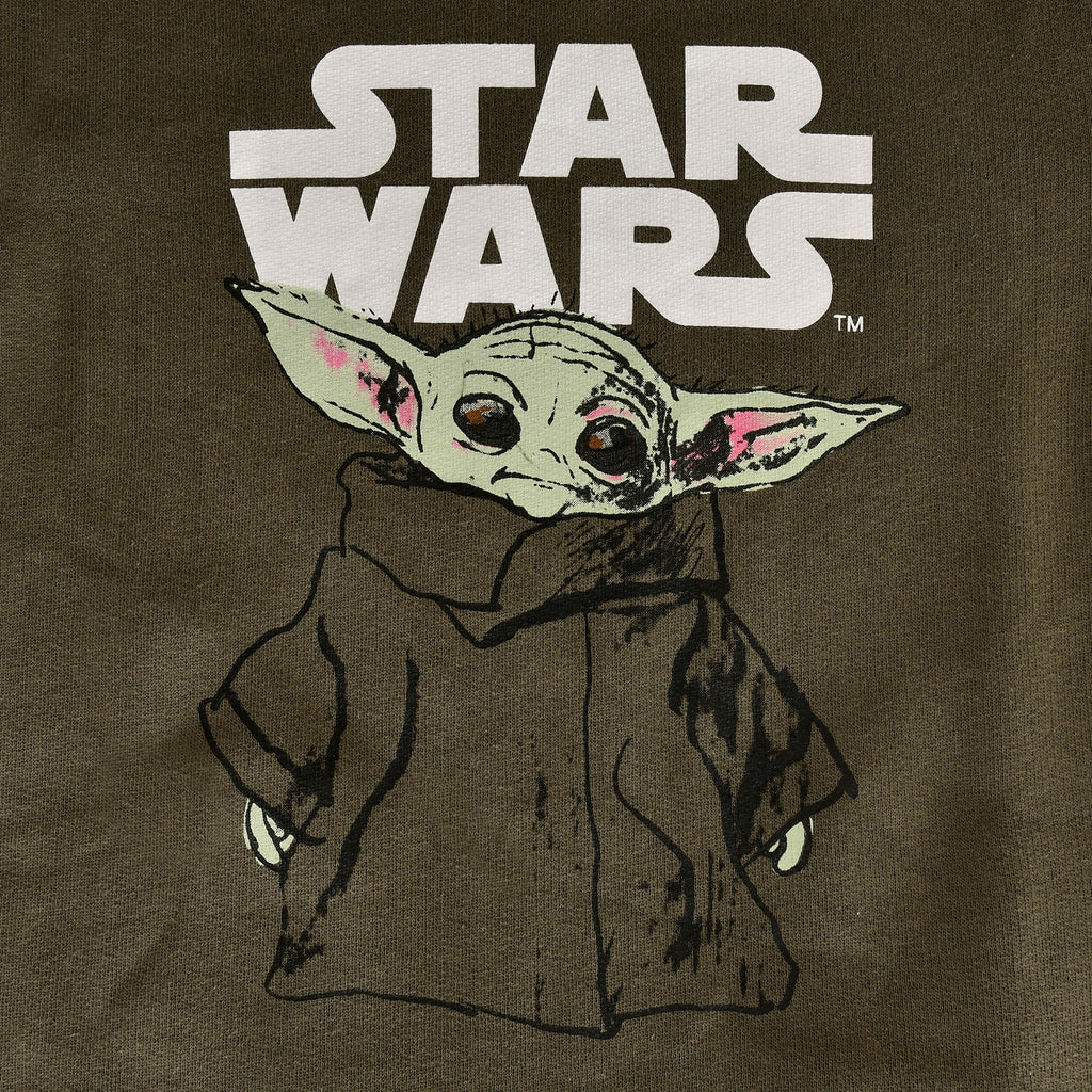 Productafbeelding Grogu Kinder Hoodie Groen - Star Wars The Mandalorian