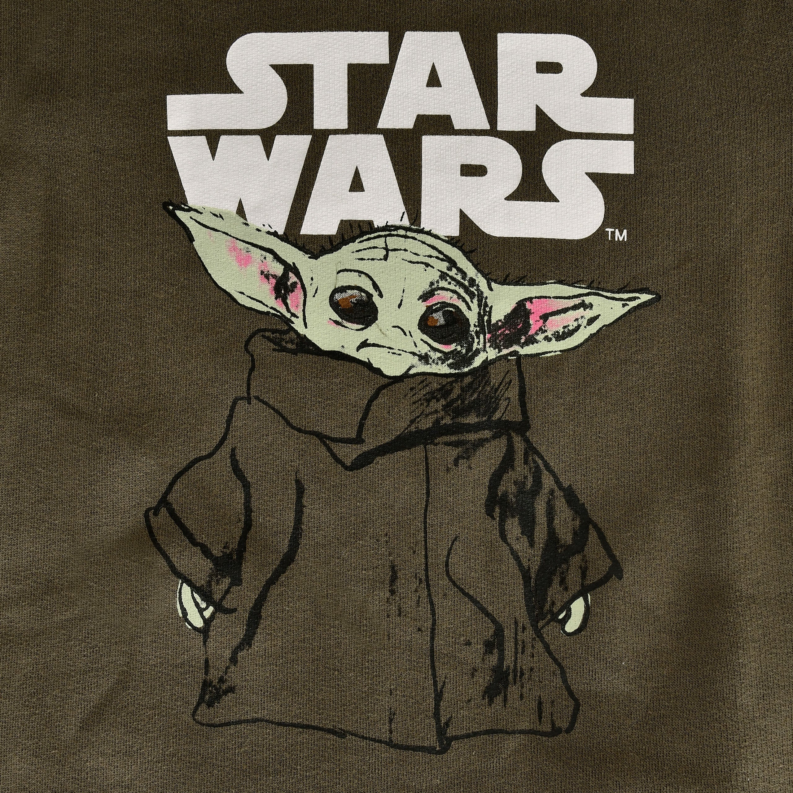 Productafbeelding Grogu Kinder Hoodie Groen - Star Wars The Mandalorian