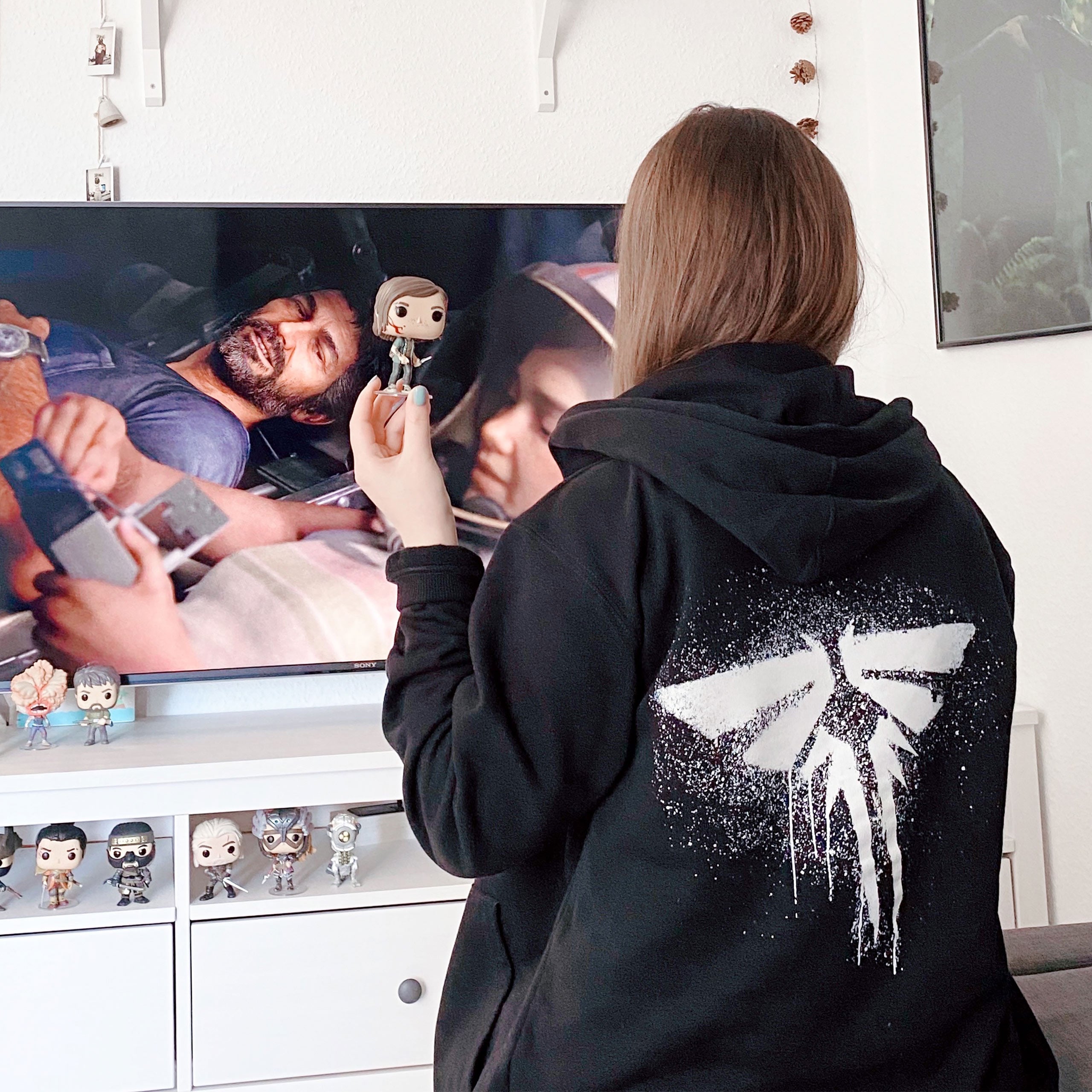 Productafbeelding The Last of Us - Fireflies Logo Hoodie zwart