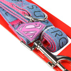 Productafbeelding Supergirl hondenriem roze-blauw