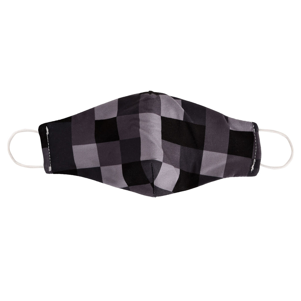 Productafbeelding Pixel gezichtsmasker voor Minecraft fans grijs