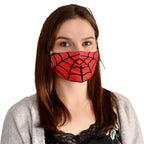 Productafbeelding Spinnenweb Gezichtsmasker voor Spider-Man Fans Rood