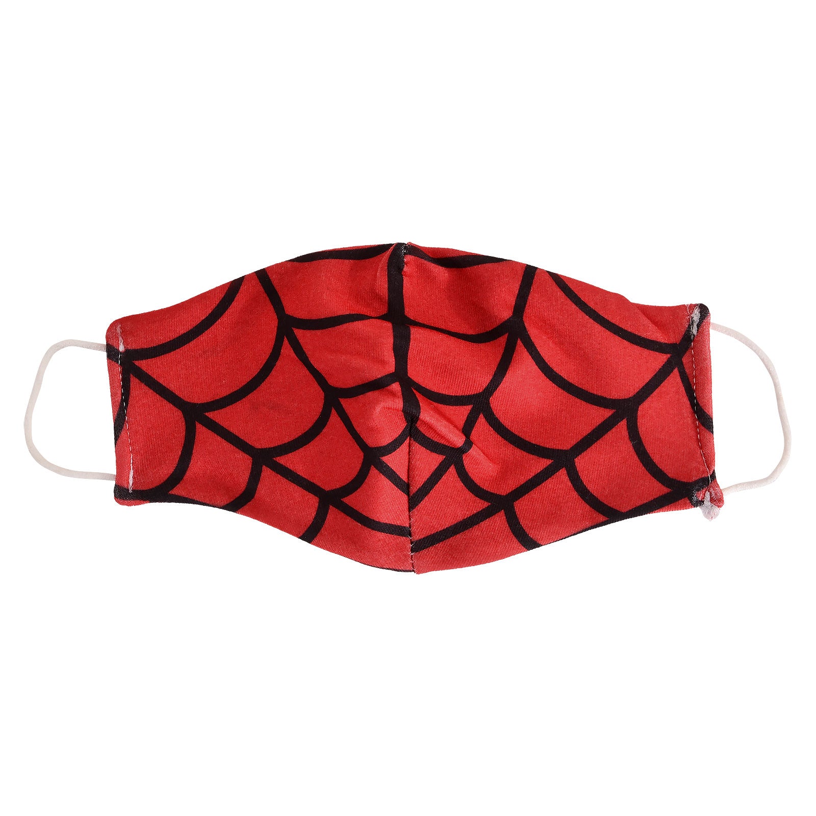 Productafbeelding Spinnenweb Gezichtsmasker voor Spider-Man Fans Rood