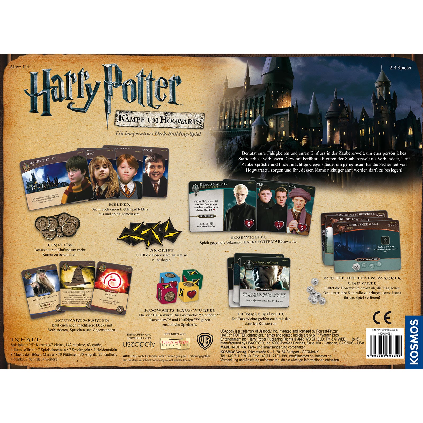 Productafbeelding Harry Potter - Strijd om Zweinstein Bordspel
