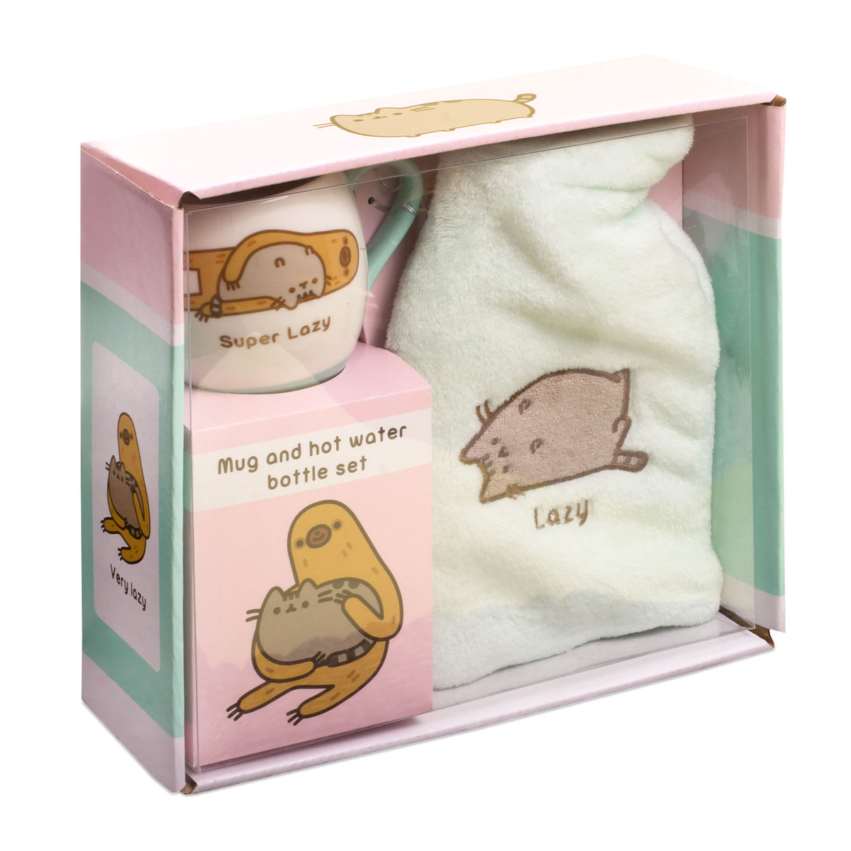 Productafbeelding Pusheen - Lazy Warmwaterkruik met Beker