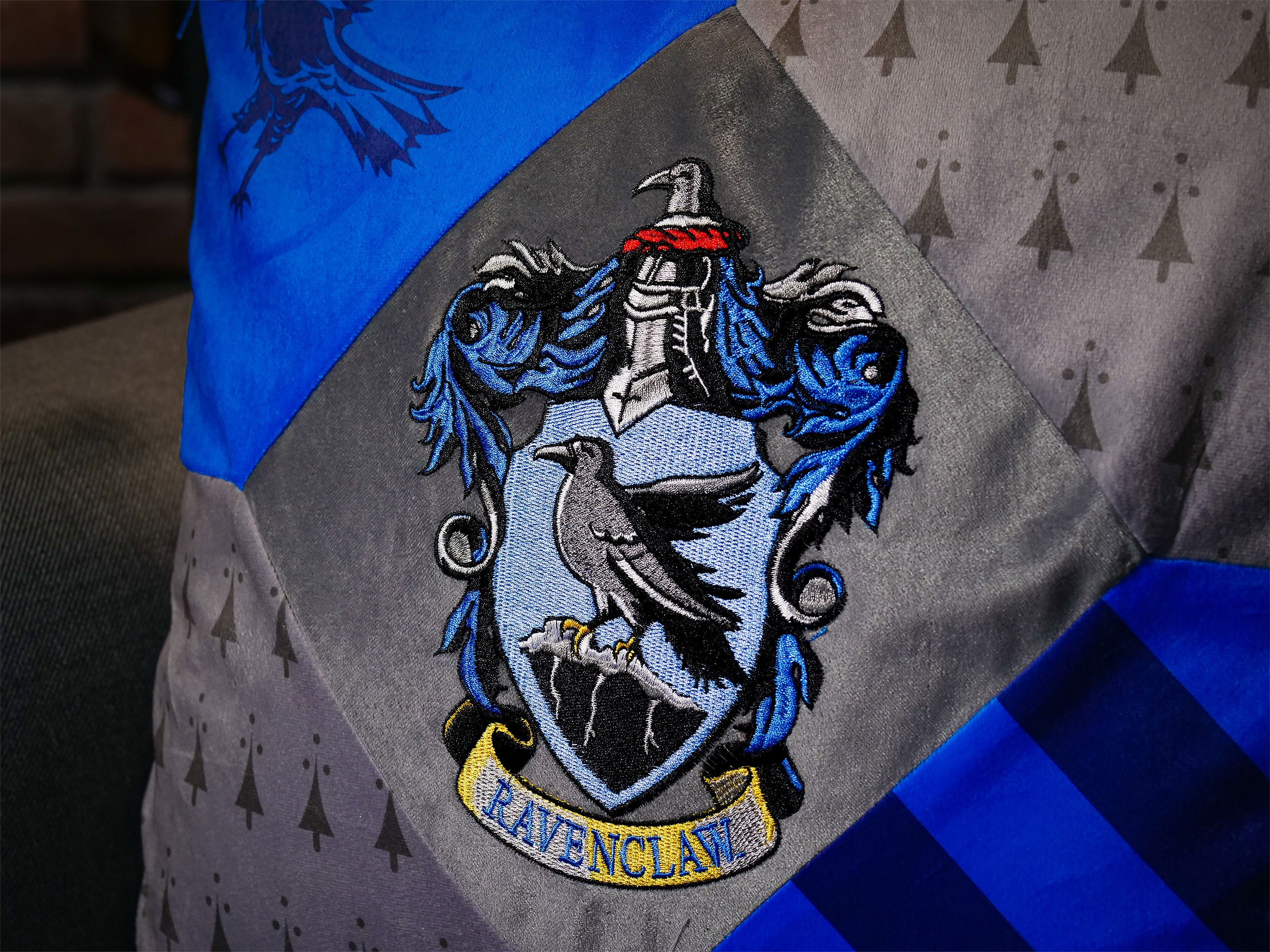 Productafbeelding Harry Potter - Ravenklauw Deluxe Kussen met Kwasten