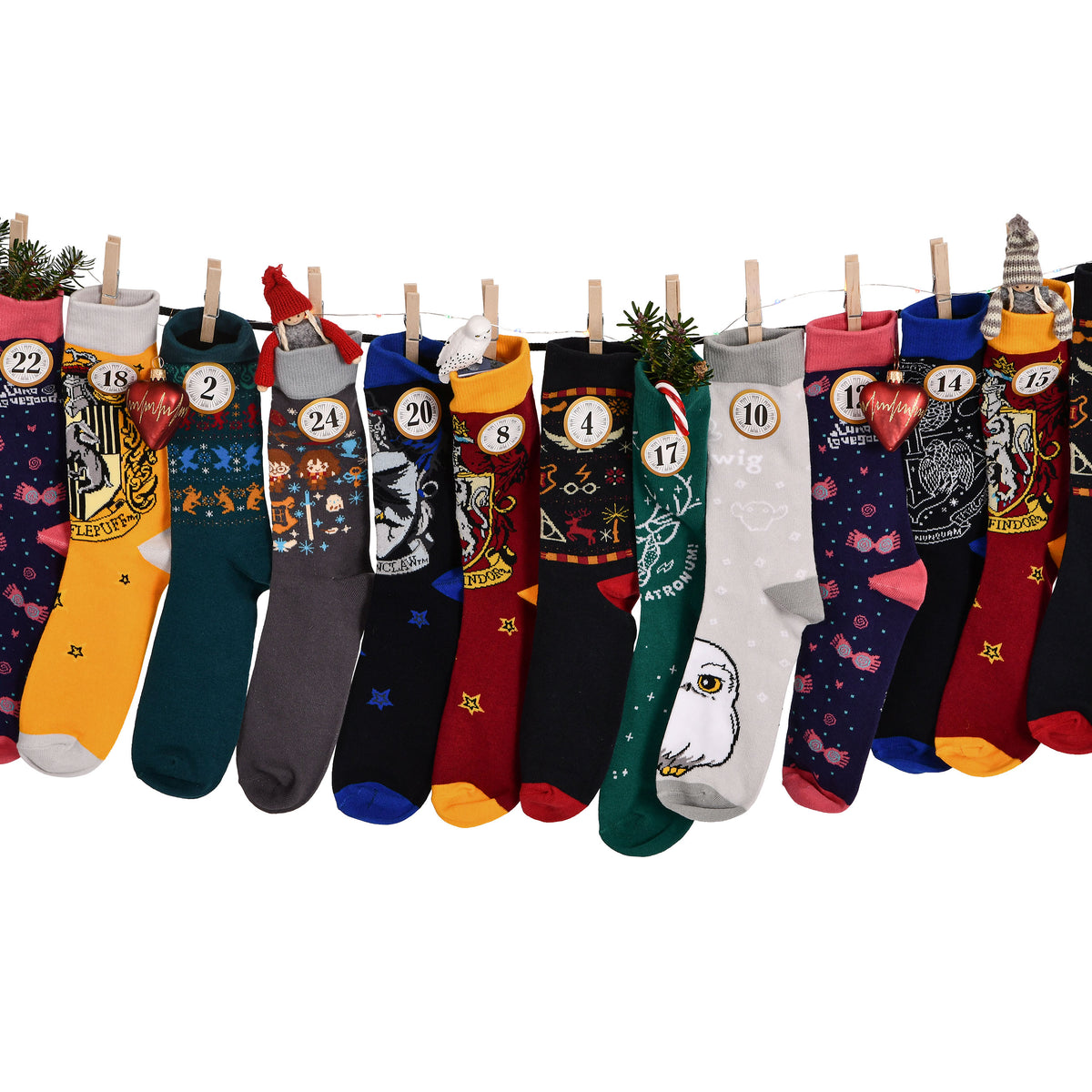 Productafbeelding Harry Potter - Sokken Adventskalender om te vullen