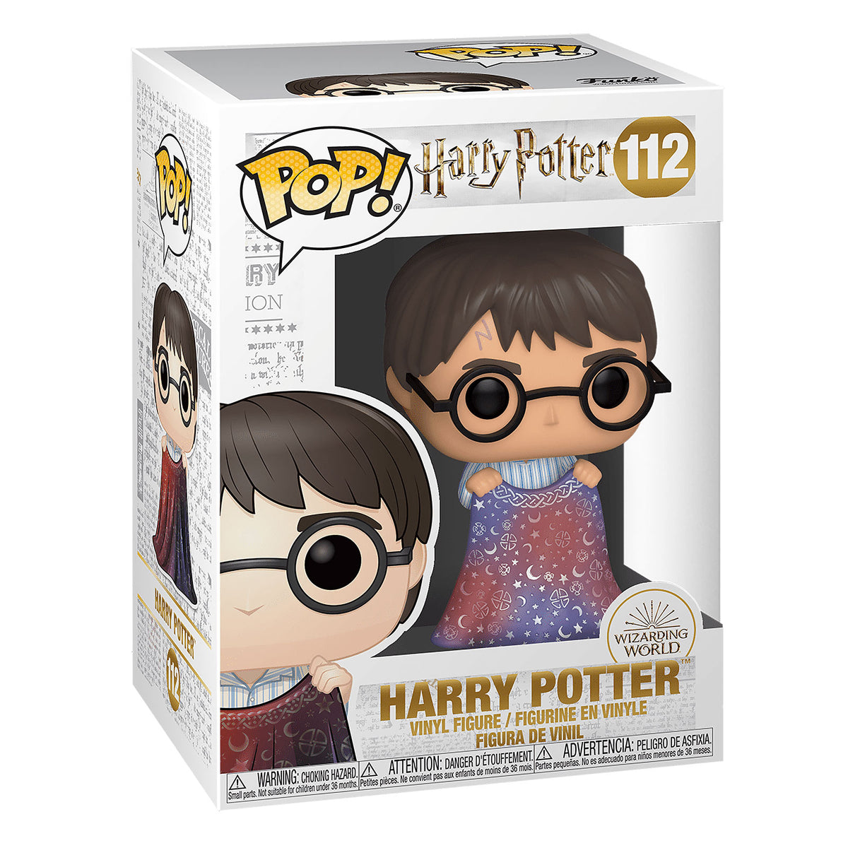 Productafbeelding Harry Potter met Onzichtbaarheidsmantel Funko Pop Figuur