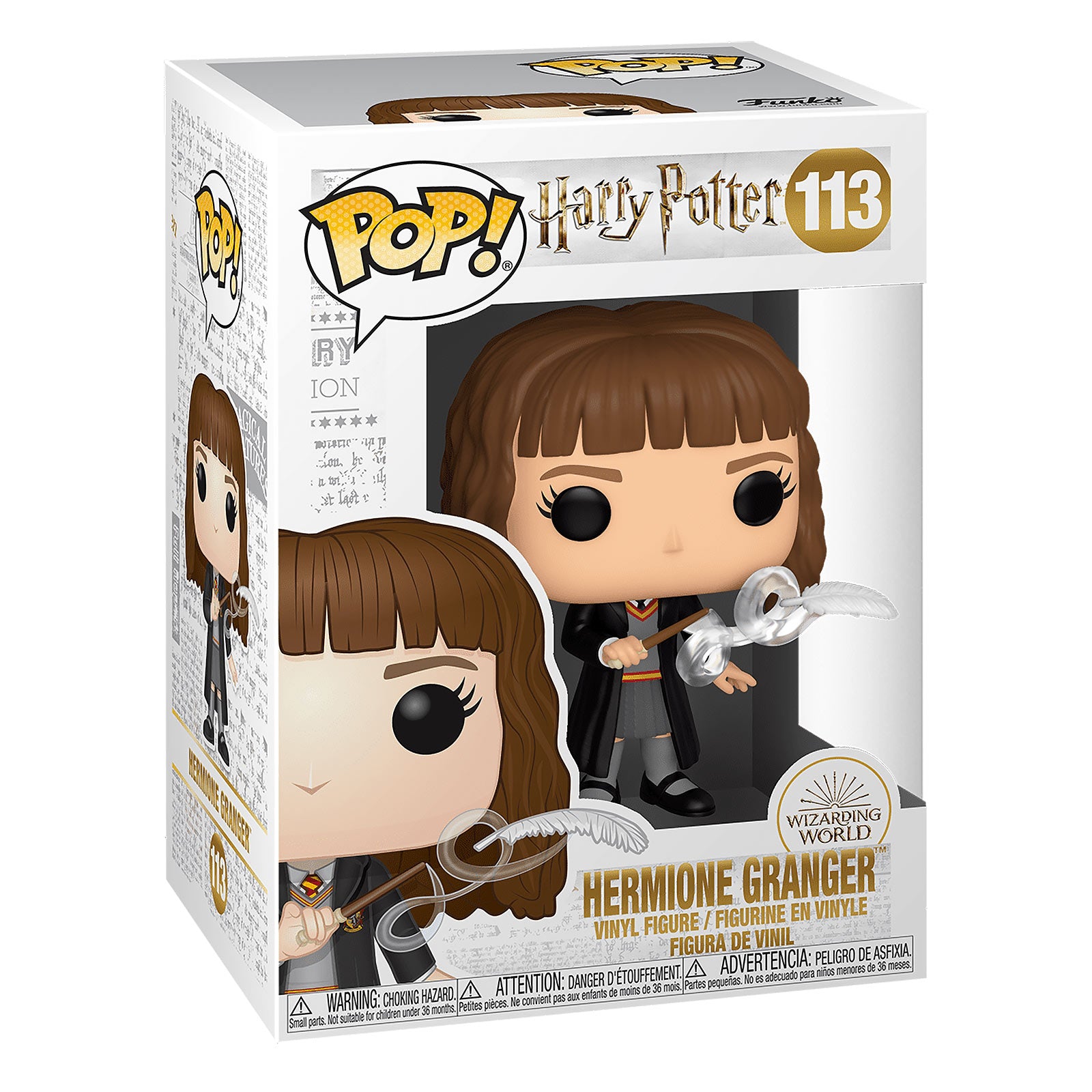 Productafbeelding Harry Potter - Hermelien met veer Funko Pop Figurine