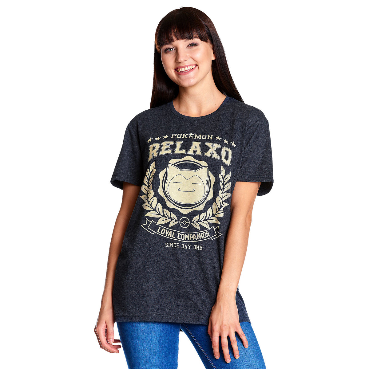 Productafbeelding Pokemon - Snorlax Loyal Companion T-Shirt blauw