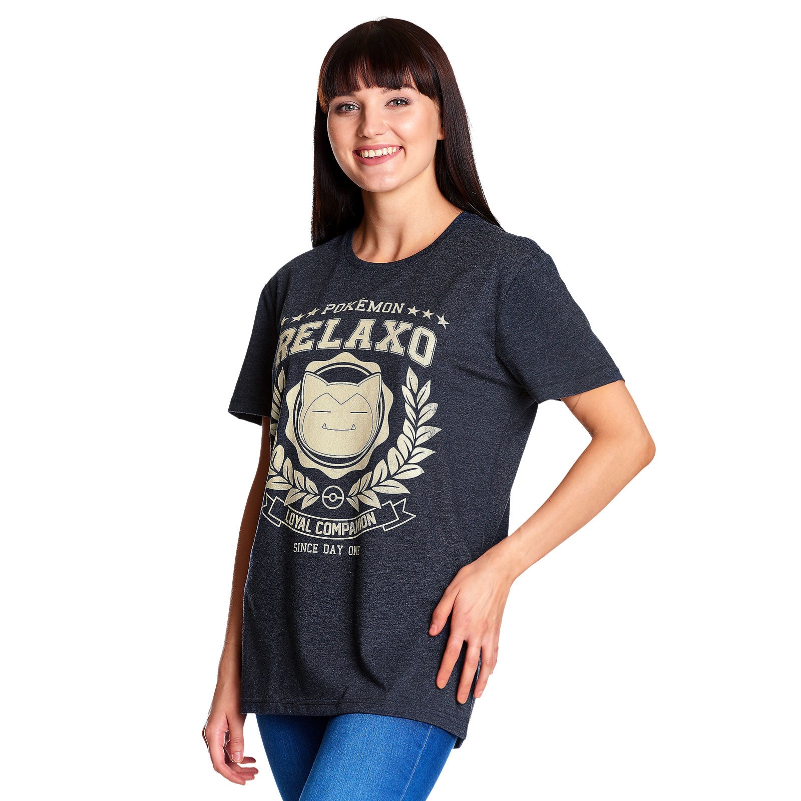 Productafbeelding Pokemon - Snorlax Loyal Companion T-Shirt blauw