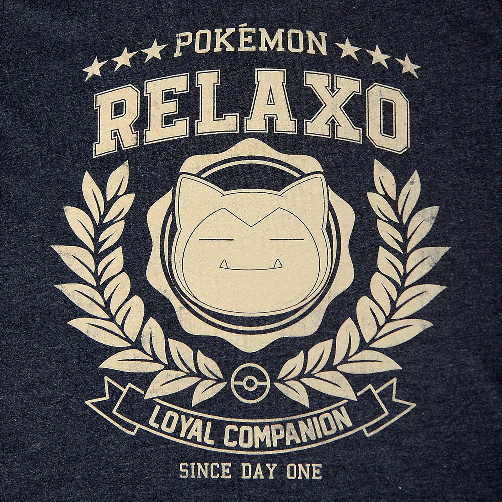 Productafbeelding Pokemon - Snorlax Loyal Companion T-Shirt blauw