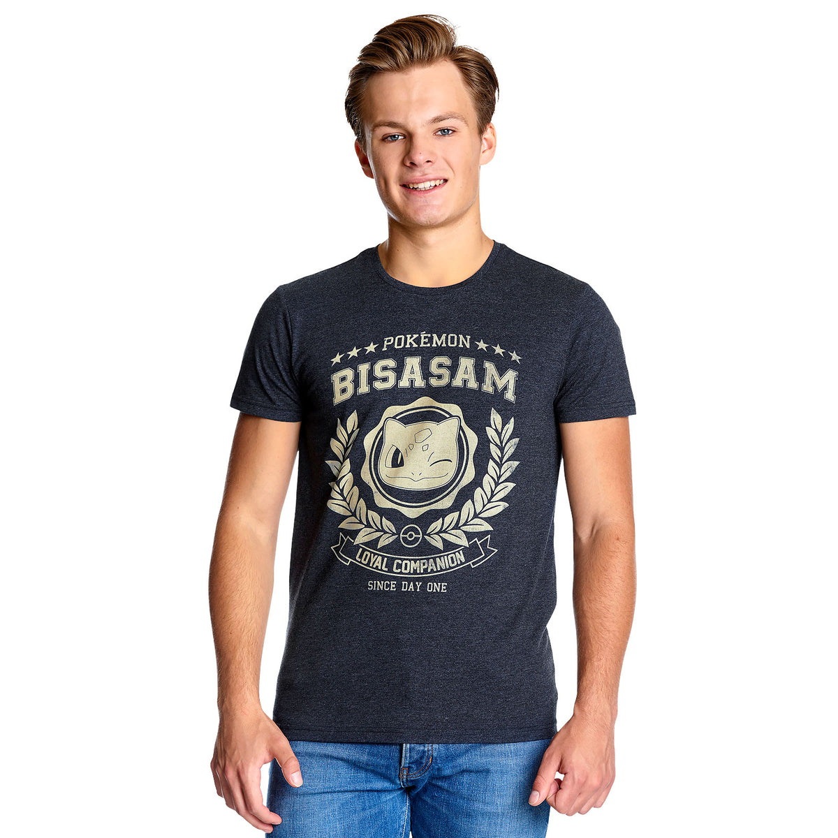 Productafbeelding Pokemon - Bulbasaur Loyale Metgezel T-Shirt blauw
