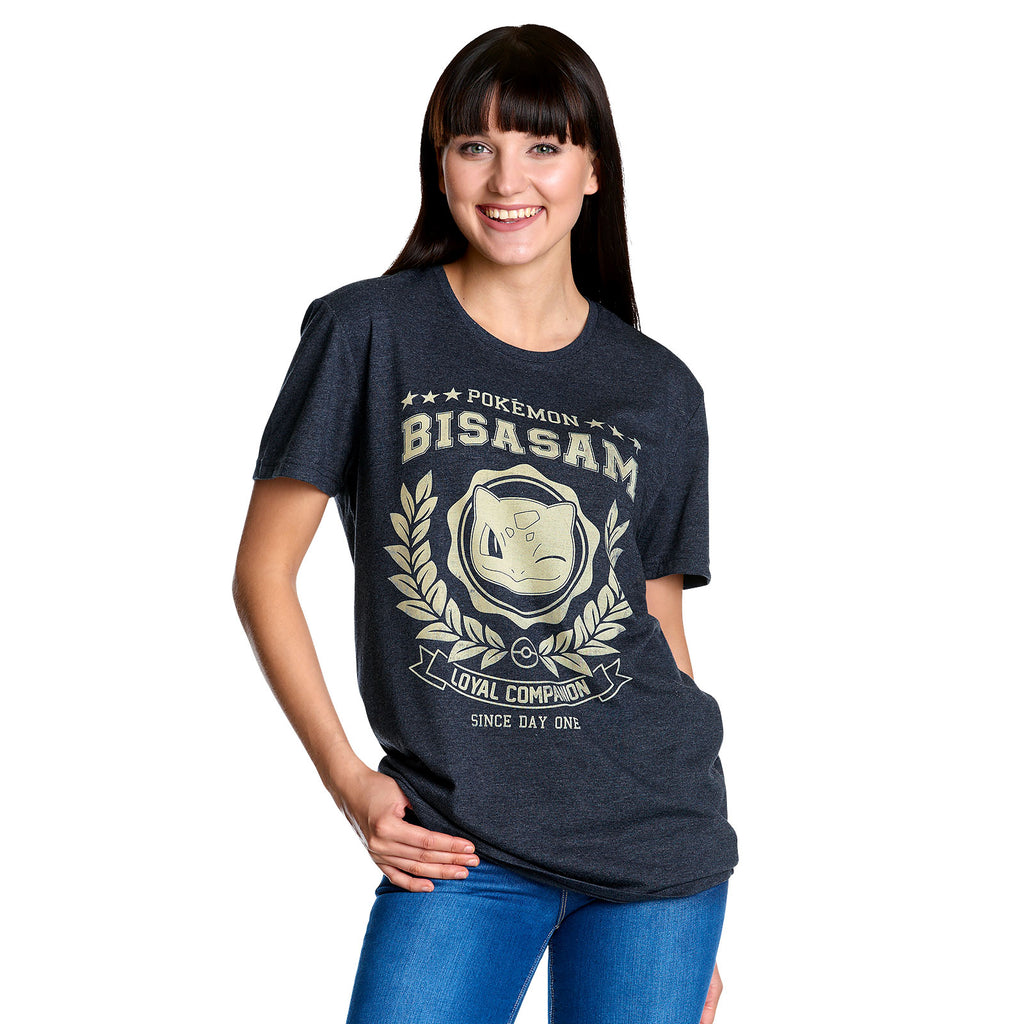 Productafbeelding Pokemon - Bulbasaur Loyale Metgezel T-Shirt blauw
