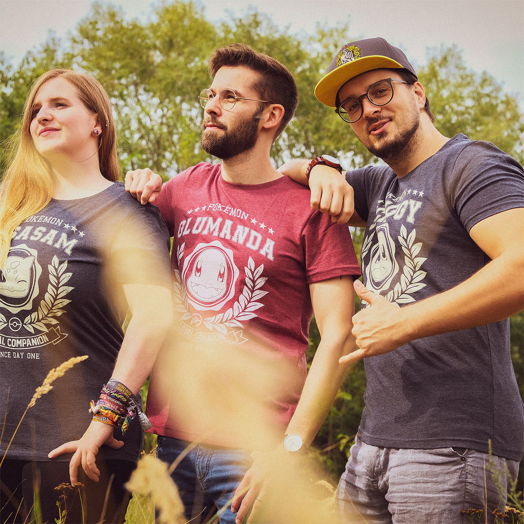 Productafbeelding Pokemon - Bulbasaur Loyale Metgezel T-Shirt blauw