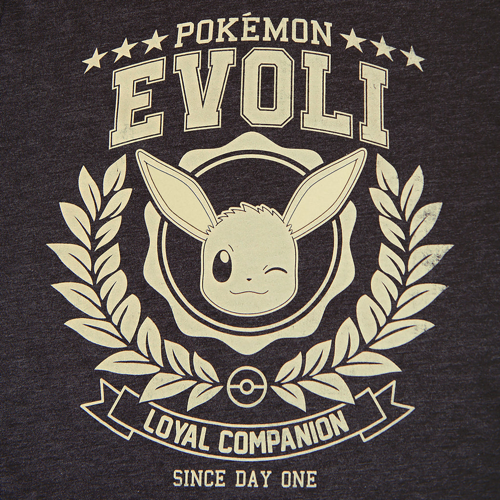 Productafbeelding Pokemon - Eevee Loyal Companion T-shirt grijs