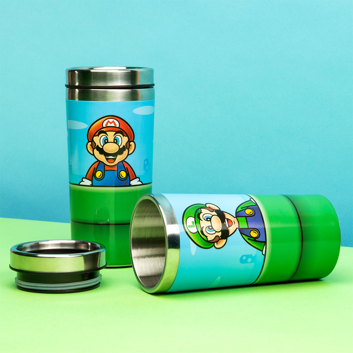 Productafbeelding Nintendo - Super Mario en Luigi To Go Cup