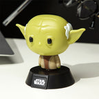 Productafbeelding Star Wars - Yoda Pictogrammen 3D Tafellamp