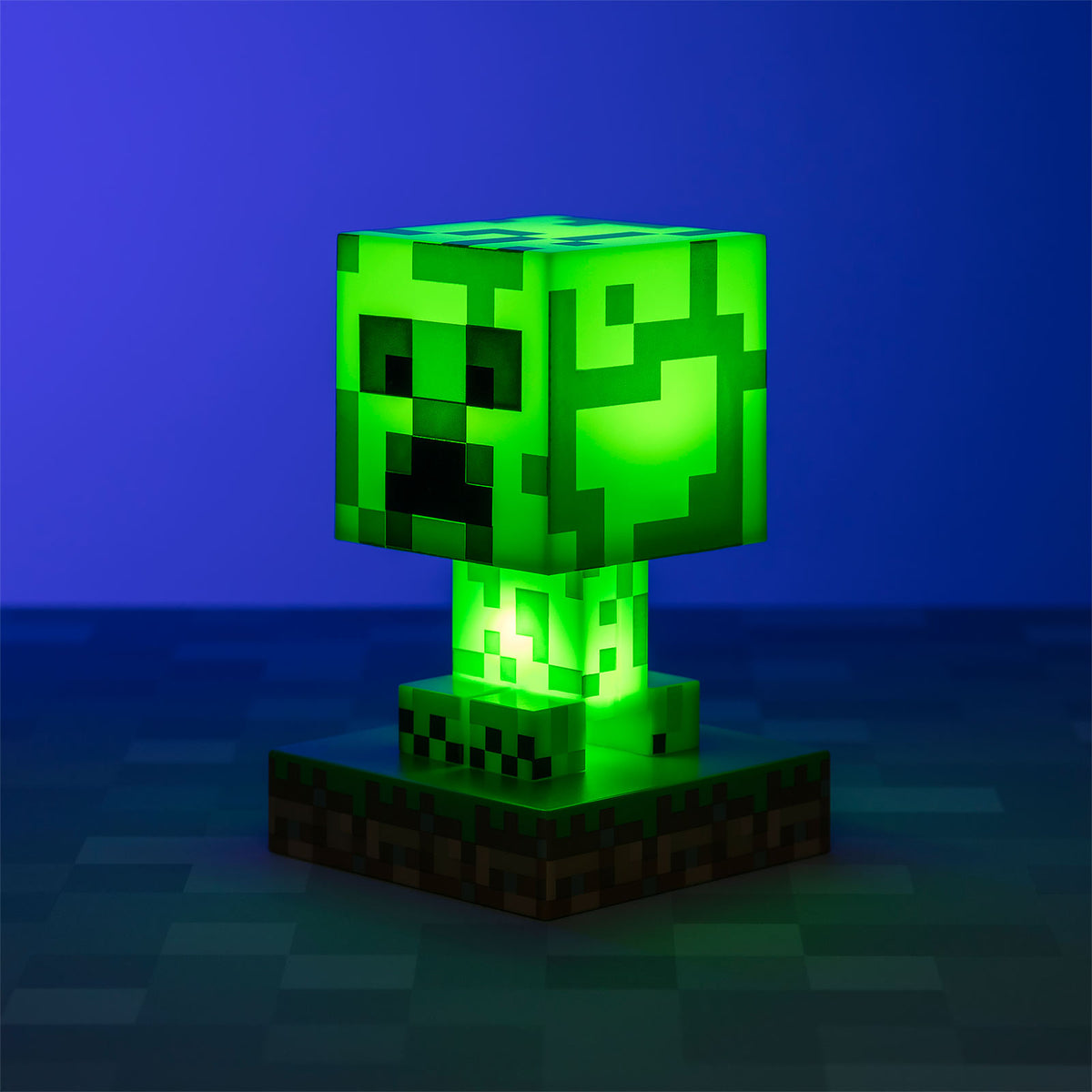 Productafbeelding Minecraft - Creeper Icons 3D Tafellamp