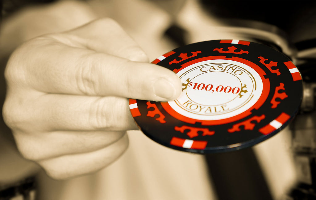 Productafbeelding James Bond - Casino Royale Poker Chip Onderzetters Set van 4