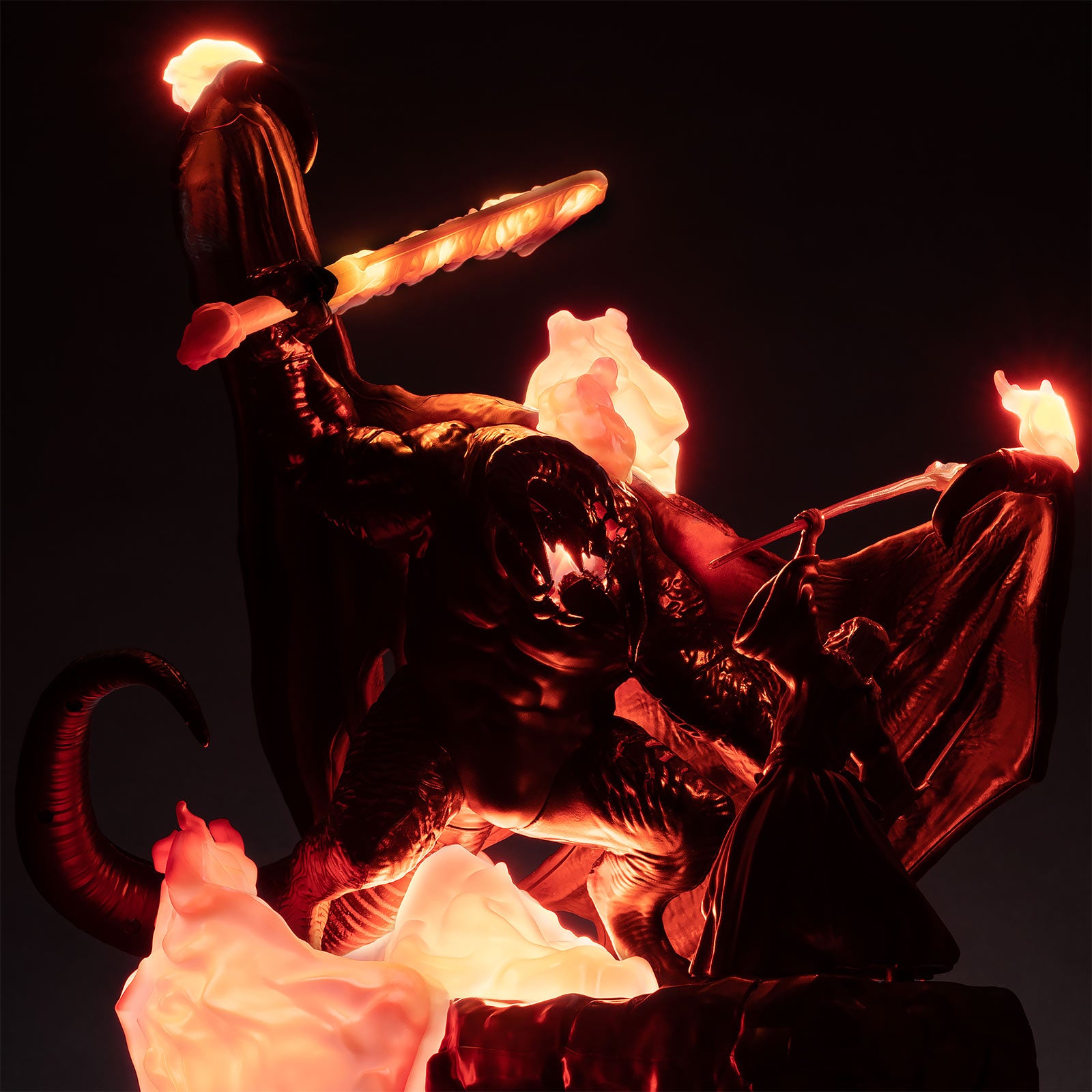 Productafbeelding Heer der Ringen - Balrog vs. Gandalf Tafellamp