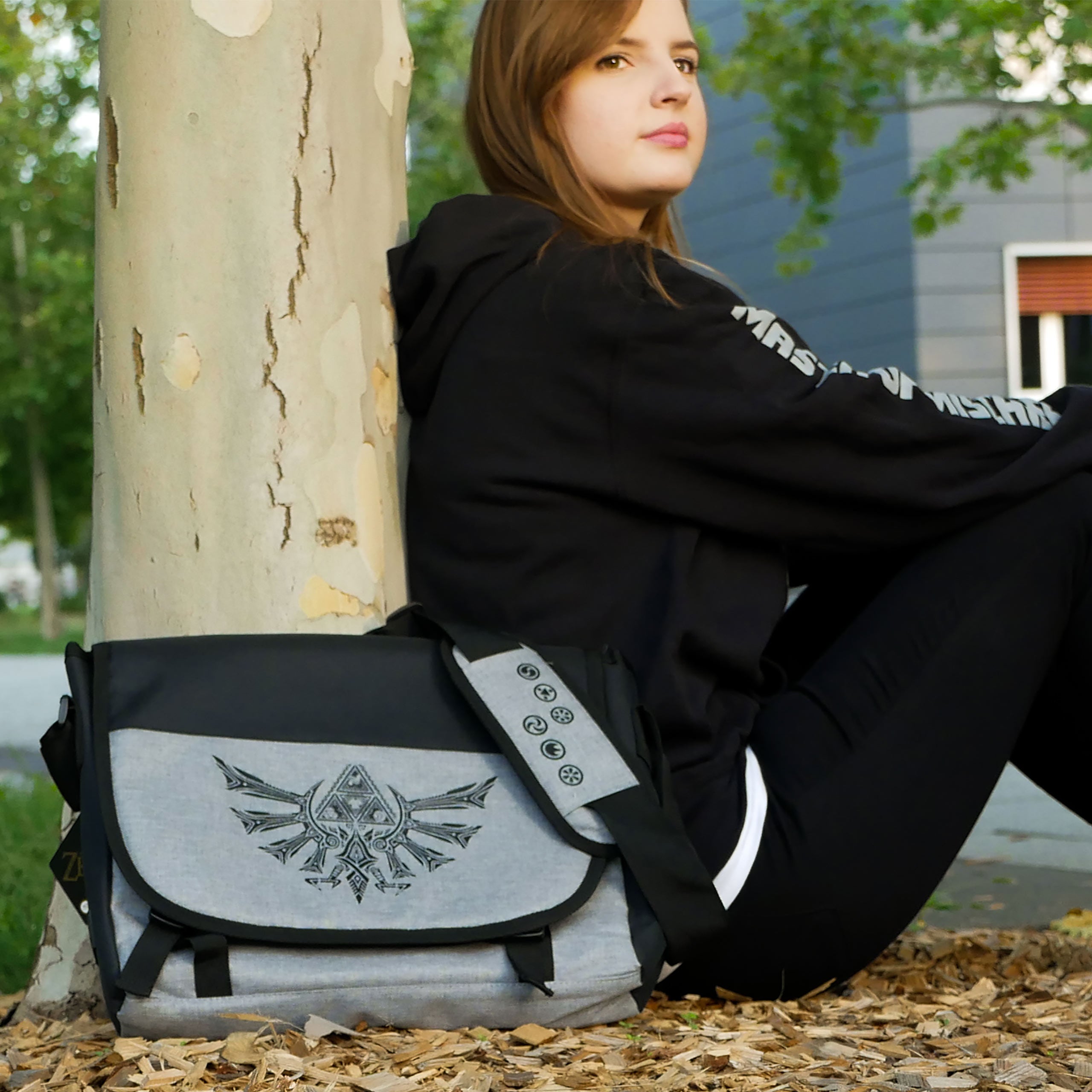 Productafbeelding Zelda - Hyrule Art Logo Schoudertas