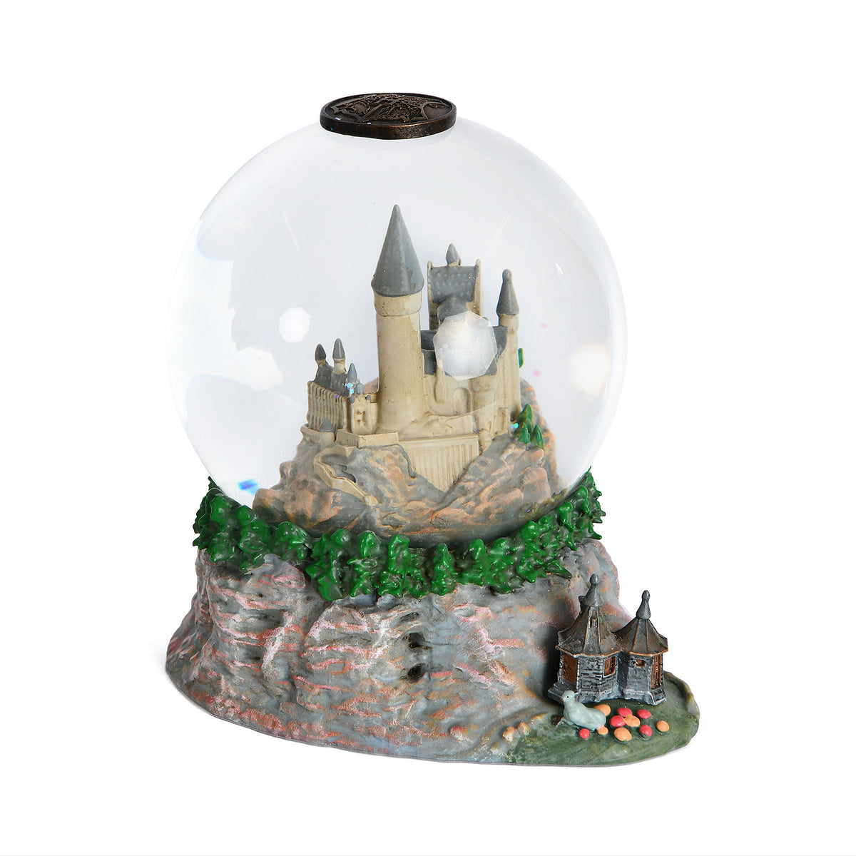 Product image Harry Potter - Hogwarts with Hagrid's Hut Snow Globe with Glitter