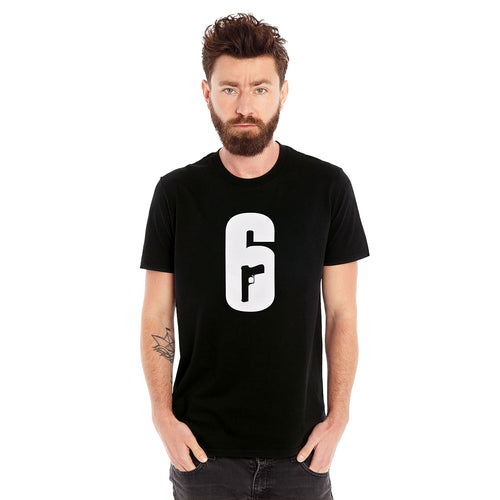 Productafbeelding Rainbow Six Siege - Logo T-Shirt Zwart