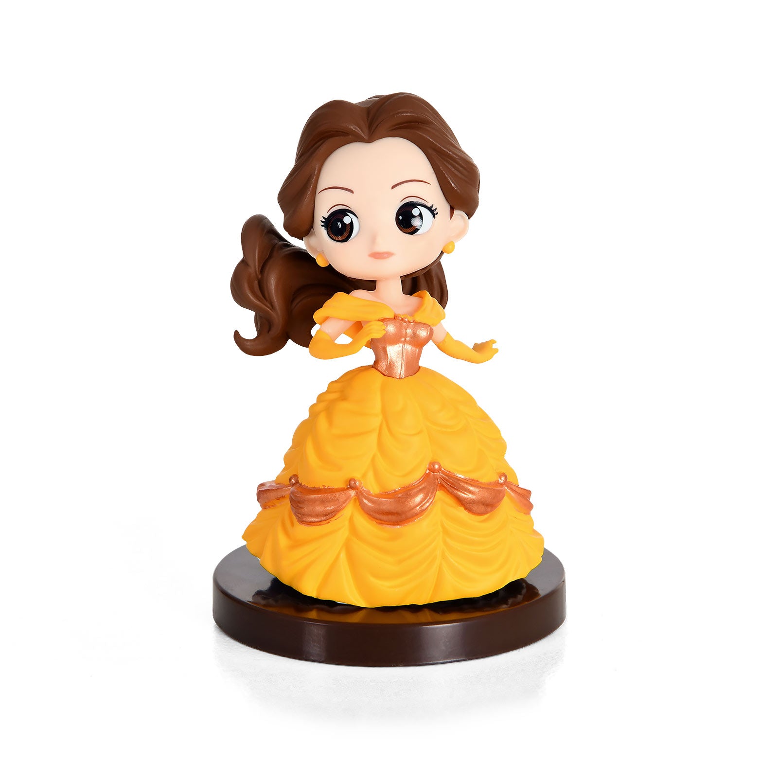 Productafbeelding Belle en het Beest - Belle met Baljurk Q Posket Figuur 7 cm