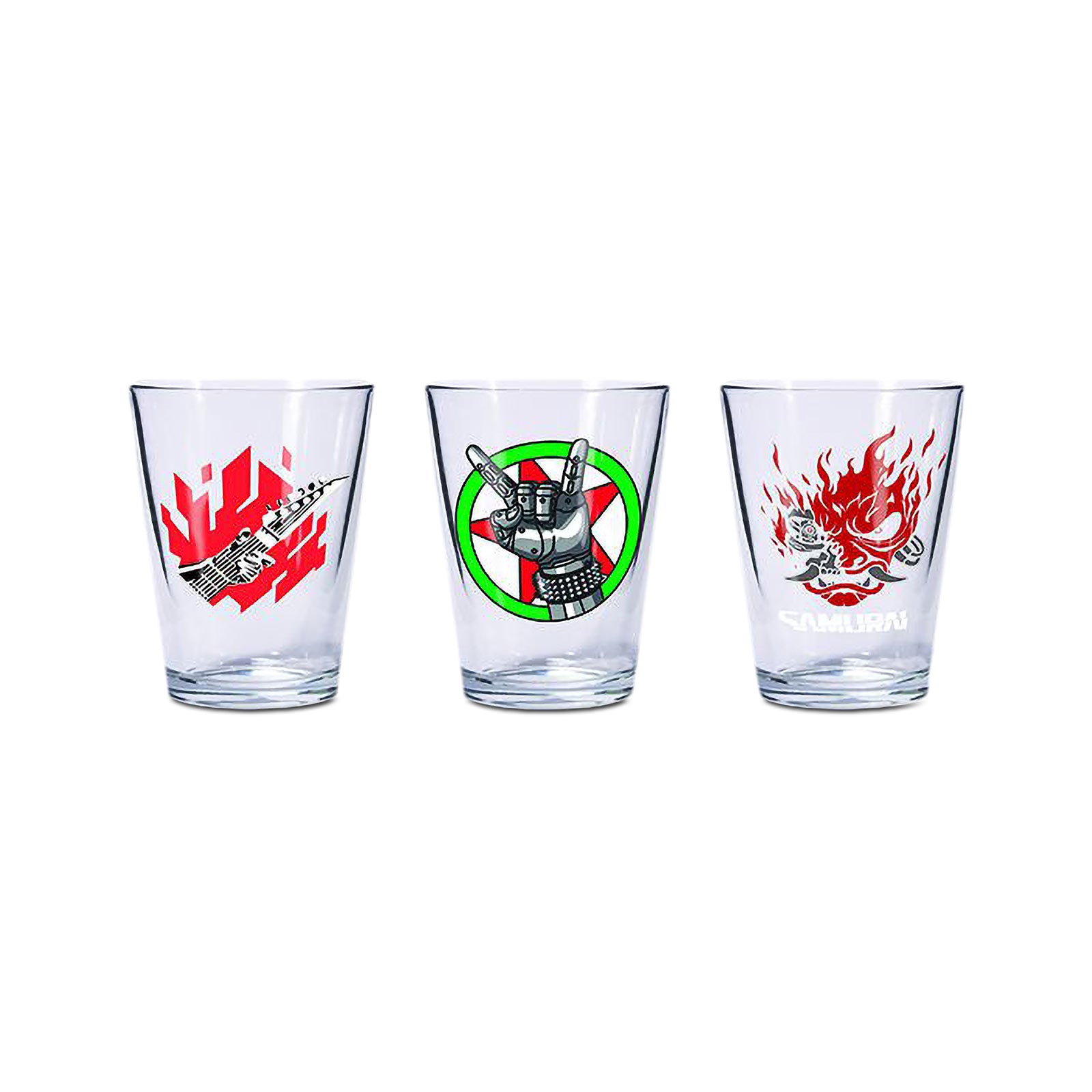 Productafbeelding Cyberpunk 2077 - Symbool Shots Glassenset