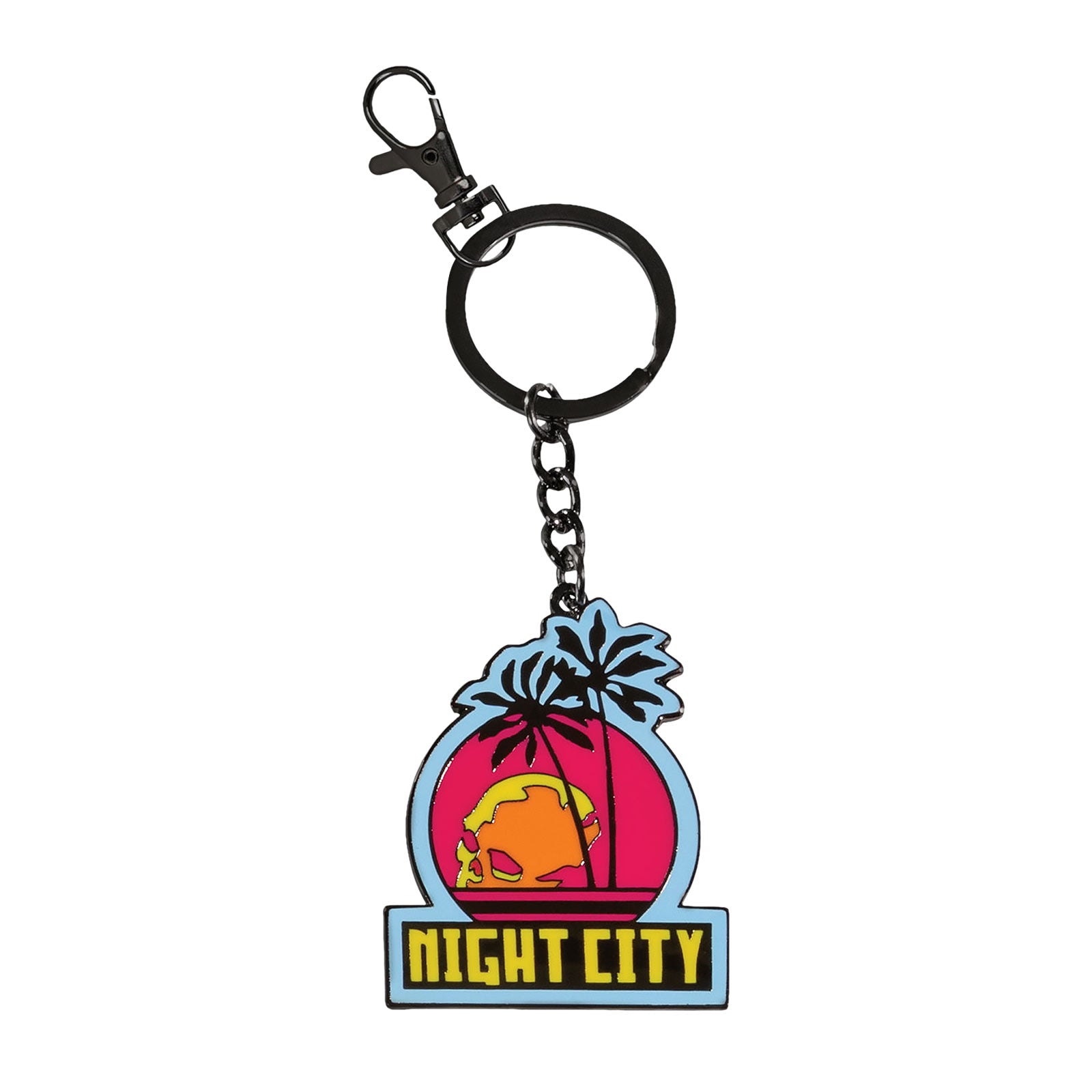 Productafbeelding Cyberpunk 2077 - Night City Logo Sleutelhanger