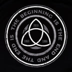 Productafbeelding Beginning & End T-Shirt voor Dark Fans zwart