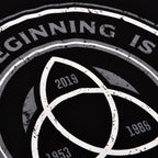 Productafbeelding Beginning & End T-Shirt voor Dark Fans zwart