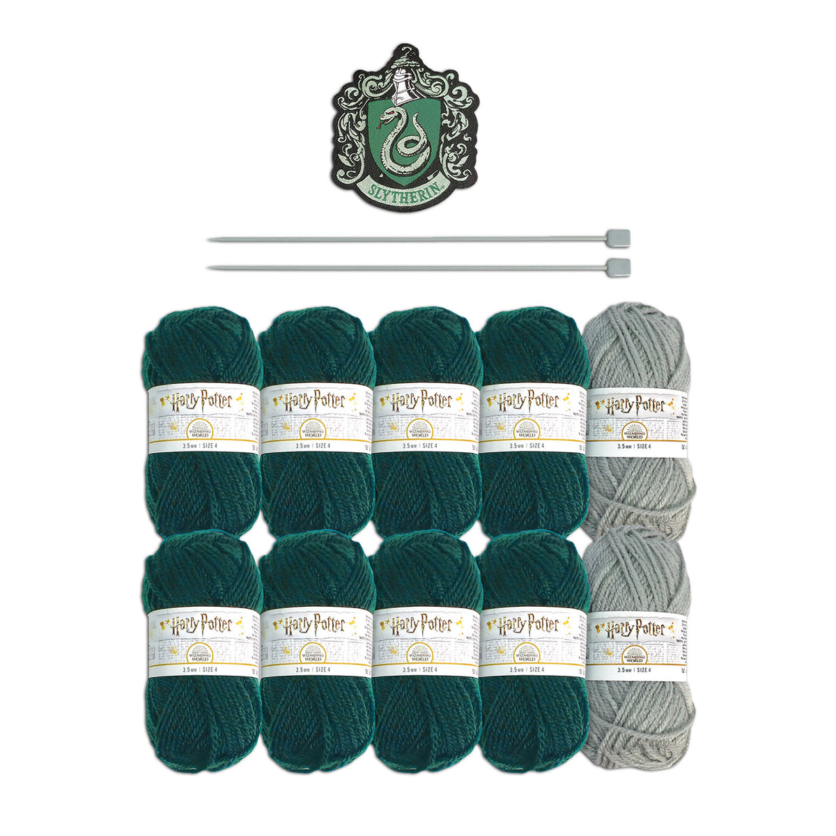 Productafbeelding Harry Potter - Slytherin Sjaal Breiset