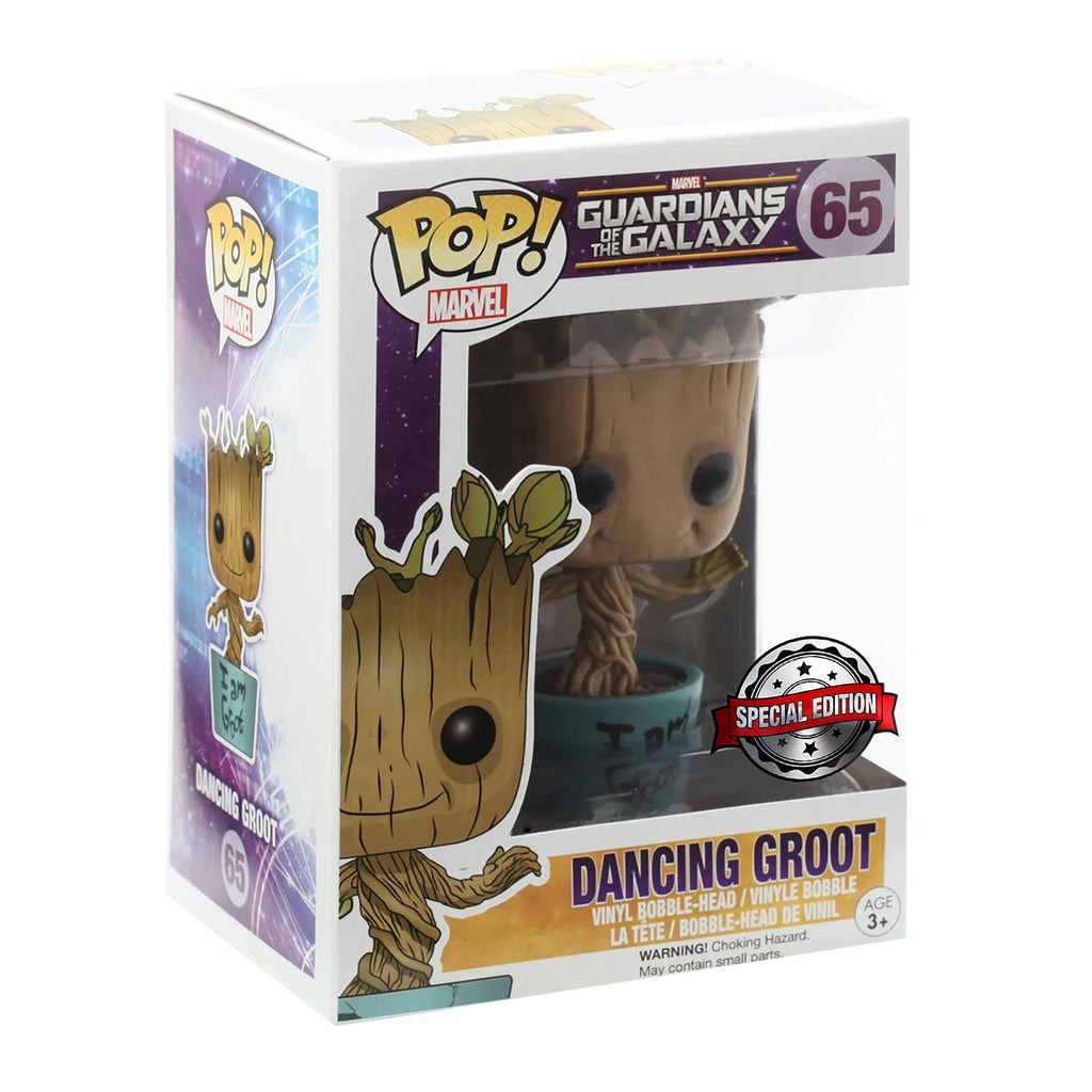 Productafbeelding Guardians of the Galaxy - Dansende Groot Funko Pop Bobblehead Figuur
