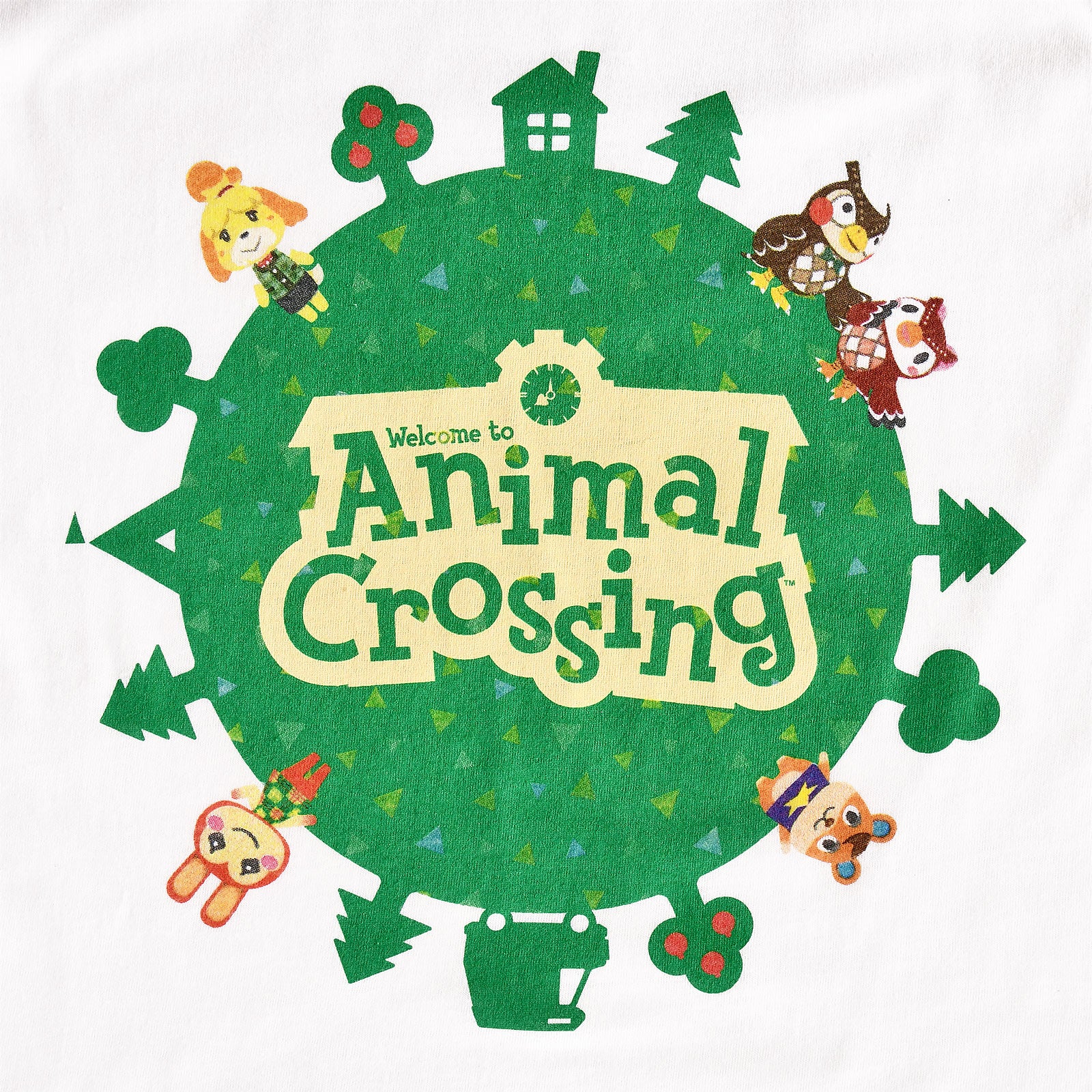 Productafbeelding Animal Crossing - Logo T-Shirt Dames wit