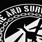 Productafbeelding Endure and Survive T-shirt voor The Last of Us fans zwart