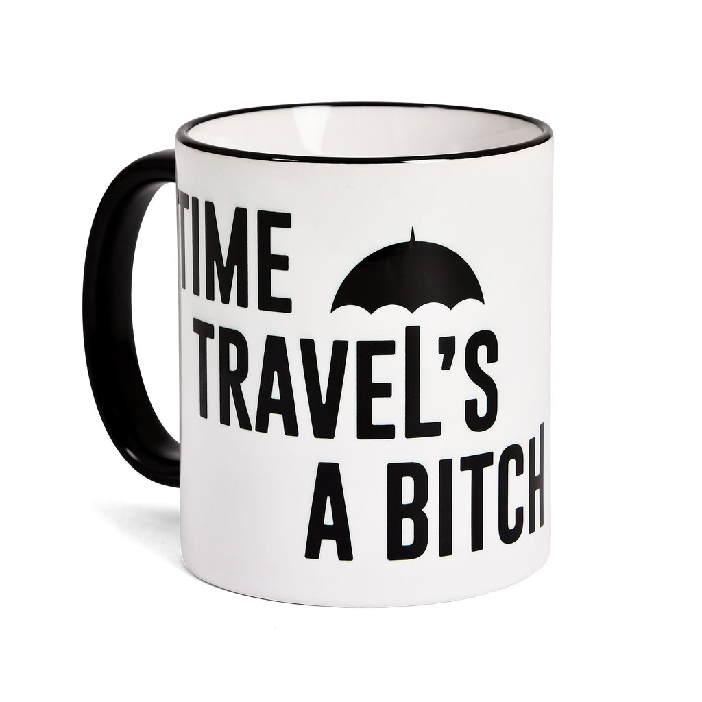 Productafbeelding Time Travel's a Bitch mok voor The Umbrella Academy fans
