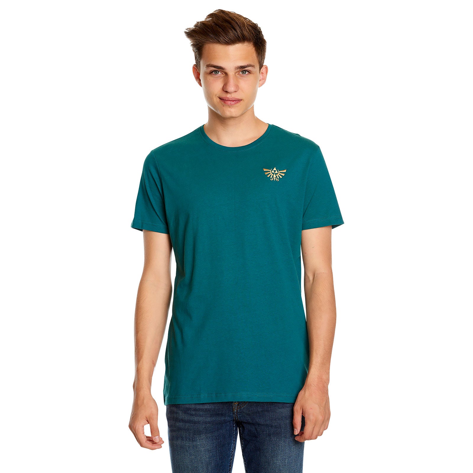 Product image Zelda - Link with Wolf-Link T-Shirt turquoise
