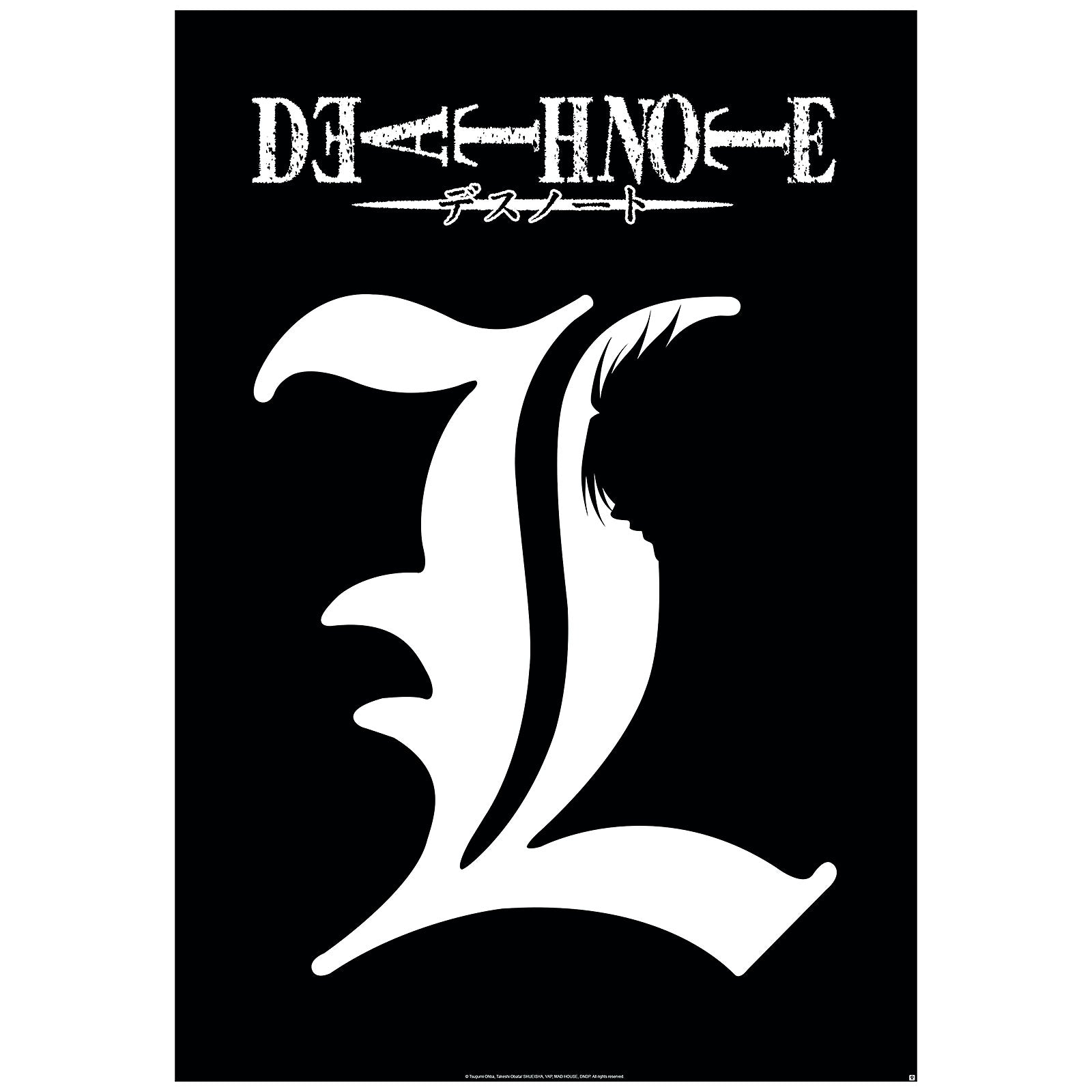 Productafbeelding Death Note - L Symbool Maxi Poster