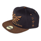 Productafbeelding Zelda - Hyrule Logo Snapback Cap zwart-bruin