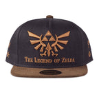 Productafbeelding Zelda - Hyrule Logo Snapback Cap zwart-bruin