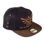 Productafbeelding Zelda - Hyrule Logo Snapback Cap zwart-bruin
