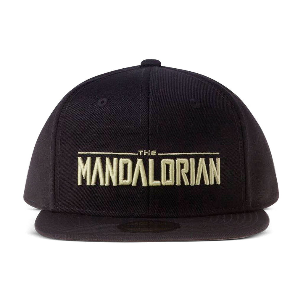 Productafbeelding The Mandalorian Logo Snapback Cap Zwart - Star Wars
